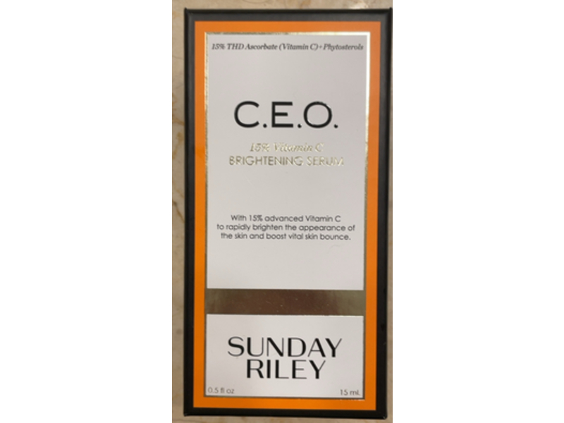 Sunday Riley C.E.O. 15% Vitamin C Brightening Serum, 0.5 oz/15 mL