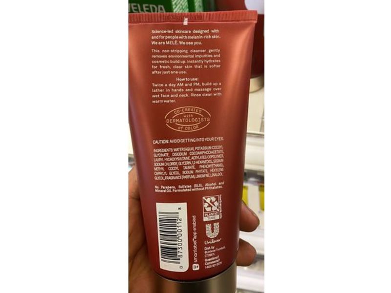 MELE Gentle Hydrating Cleansing Gel, 5 fl oz