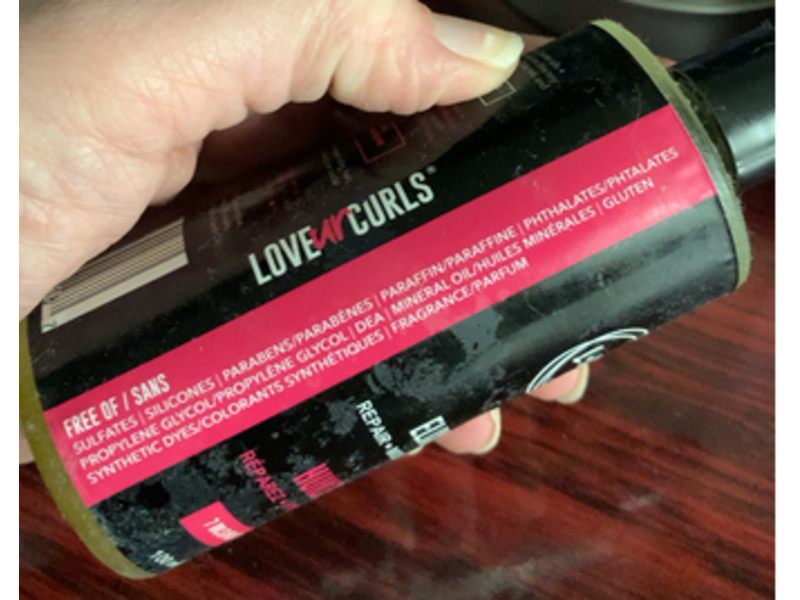 LUS Love Ur Curls Elixir Oil, 3.3 fl oz/100 mL