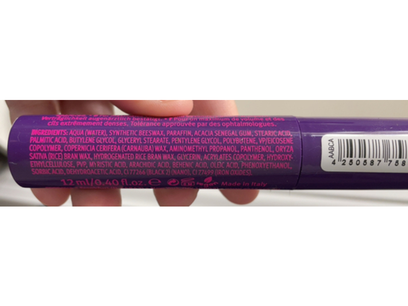 Essence Get Big Lashes Mascara, 3 Triple Black, 0.40 fl oz/12 mL