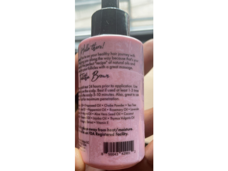 Donna's Recipe Strength Hair Oil, 1.7 fl oz/50 mL