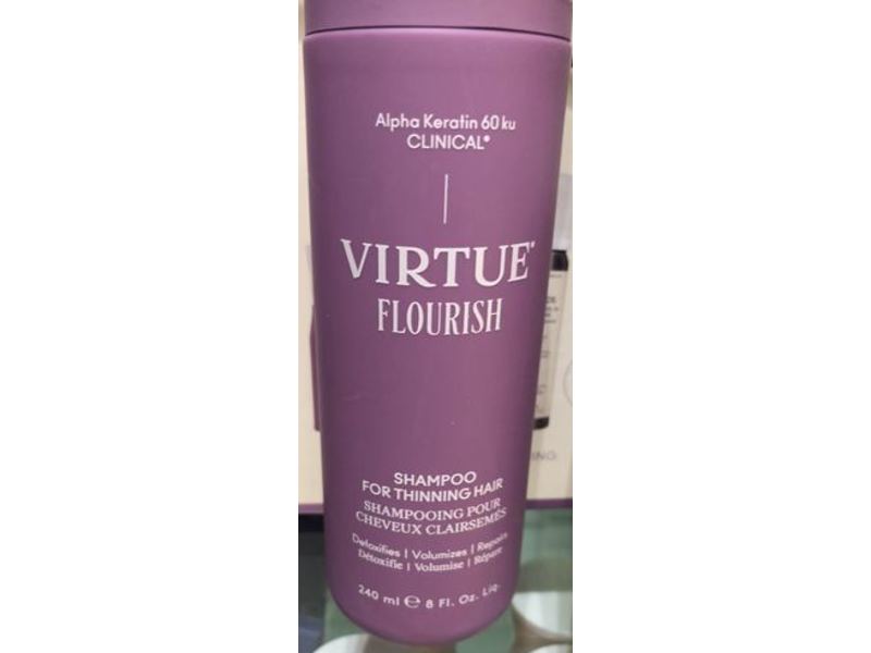 Clinical Virtue Flourish Shampoo, 8 fl oz/240 mL