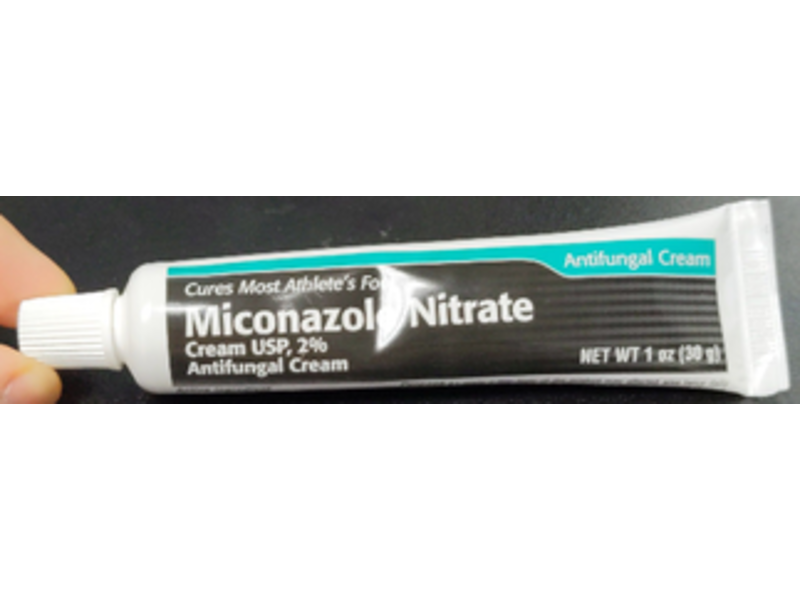 Miconazole Nitrate Cream Usp, 2% Antifungal Cream, 1 oz/30 g