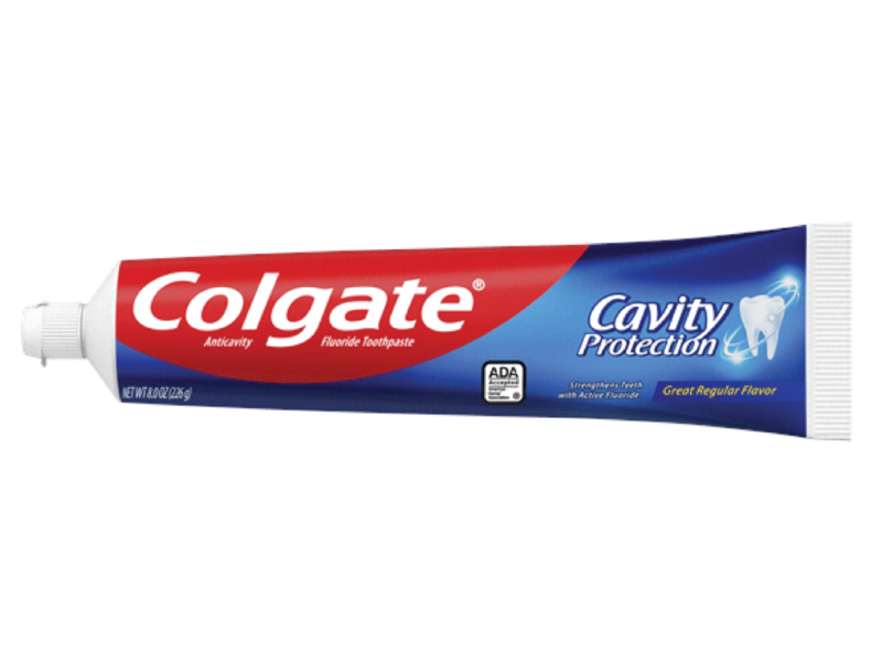 Colgate Cavity Protection Fluoride Toothpaste, 16 oz/452 g, Pack Of 2