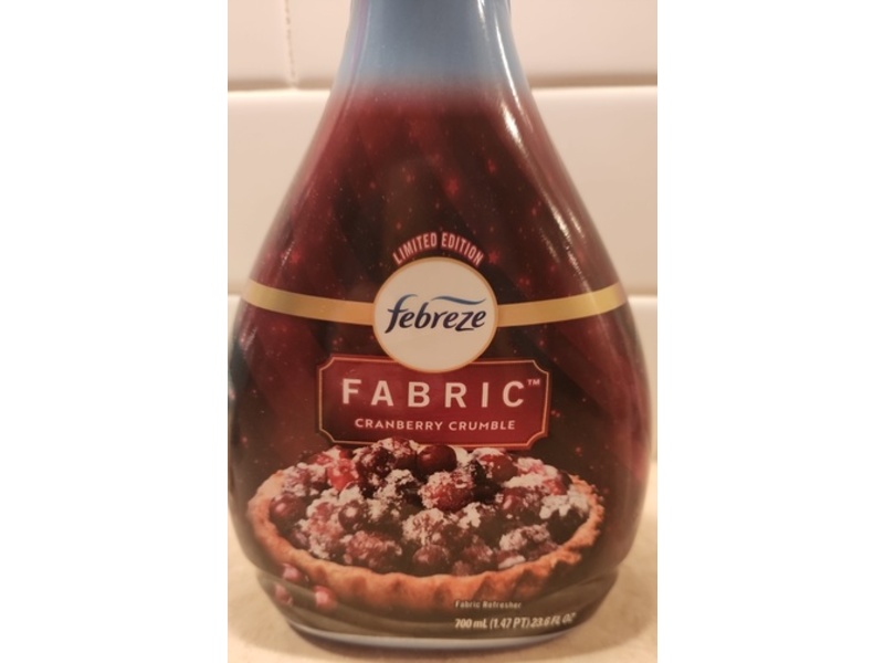 Febreze Fabric Refresher, Cranberry Crumble, 23.6 fl oz/700 mL