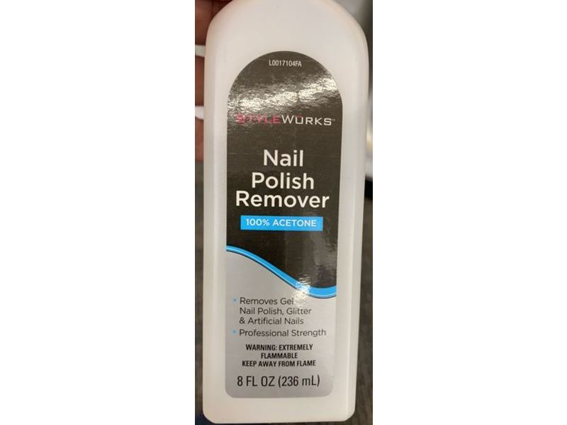 Stylewurks Nail Polish Remover, 8 fl oz/236 mL