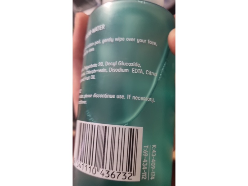 Anko 3% Niacinamide Micellar Water, Refine, Hydrate, 200 mL