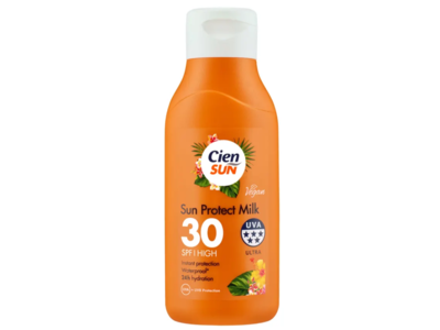 Cien Sun Sun Protect Milk Sun Lotion, SPF 30, 250 mL