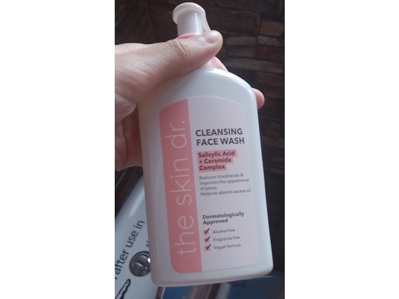 The Skin Dr. Cleansing Face Wash, Salicylic Acid + Ceramide Complex, 200 mL