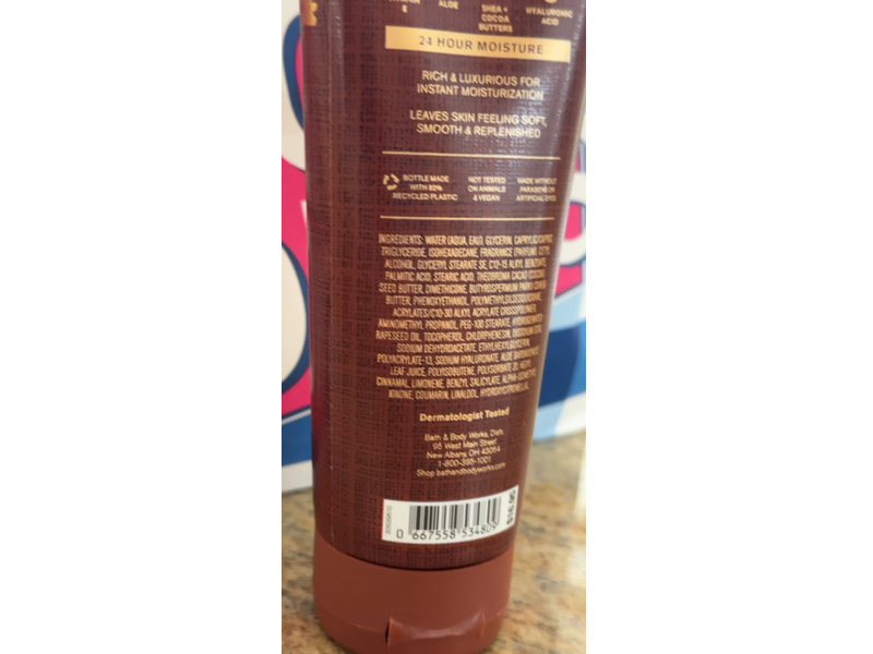 Bath & Body Works Ultimate Hydration Body Cream, Copper Fields, 8 oz/226 g