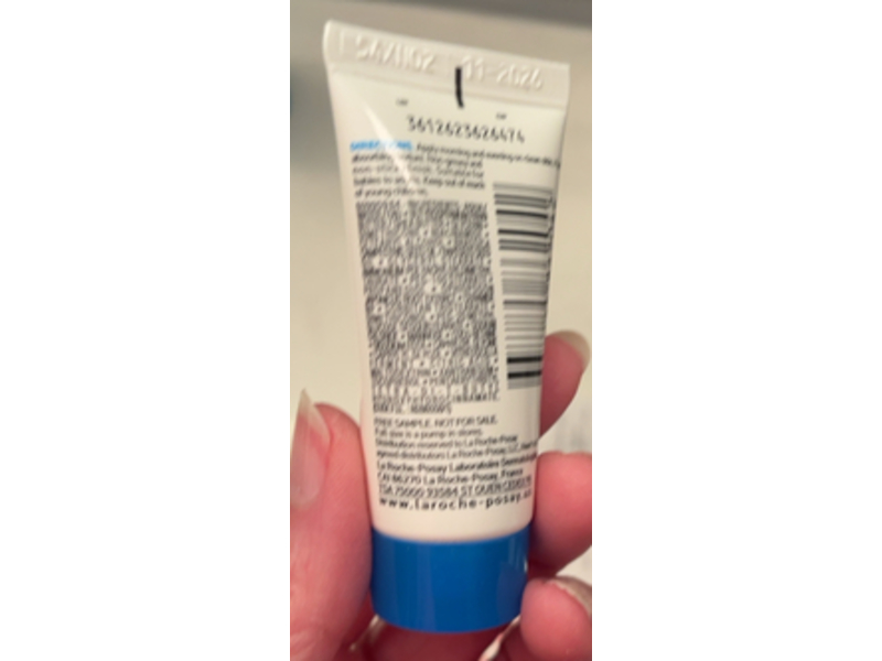 La Roche Posay Triple Repair Moisturizing Cream, 0.5 fl oz/15 mL