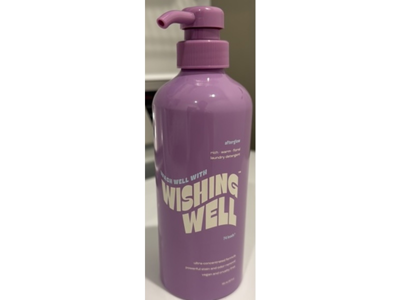 Wishing Well Laundry Detergent, Afterglow, 74 Loads, 20 oz/591 mL