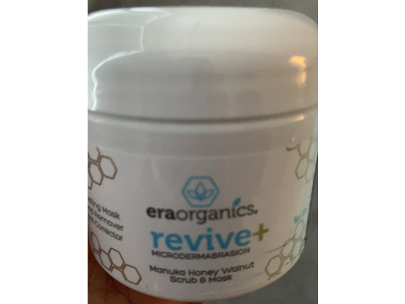 Era Organics Revive+ Microdermabrasion Facial Scrub & Mask, 2 oz/56.7 g