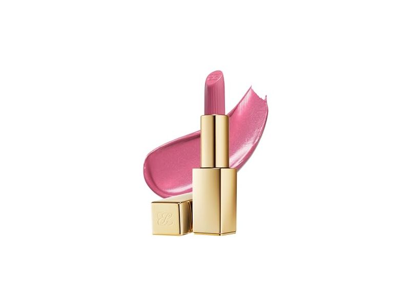 Estée Lauder Pure Color Hi-Lustre Lipstick, 221 Pink Parfait, 0.12 oz/3.5 g