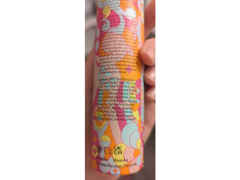 Amika Perk Up Ultra Oil Control Dry Shampoo, 1.8 oz/84 mL