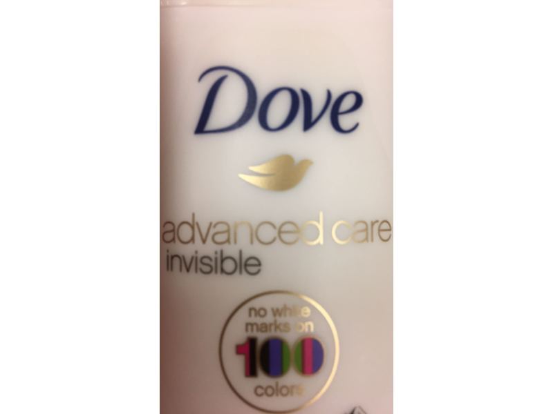 Dove Invisible Advanced Care Antiperspirant Deodorant, Clear Finish, 2.6 Ounce