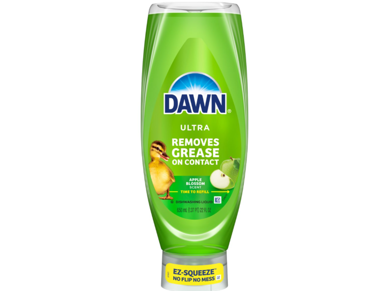 Dawn Ultra Dishwashing Liquid, Apple Blossom Scent, 22 fl oz/650 mL