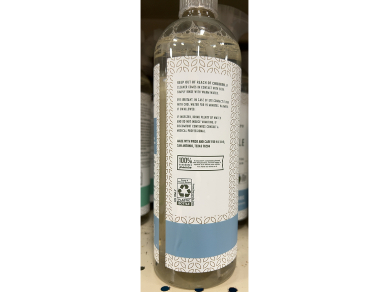 Field & Future By Heb Tub & Tile Cleaner, Fragrance Free, 24 fl oz/709 mL