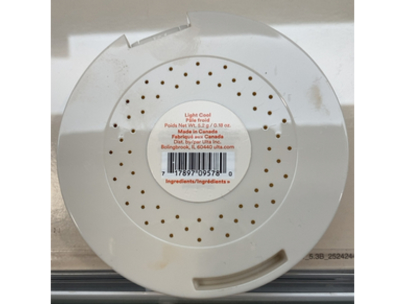 Ulta Beauty Adjustable Coverage Powder Foundation, Light Cool, 0.18 oz/5.2 g