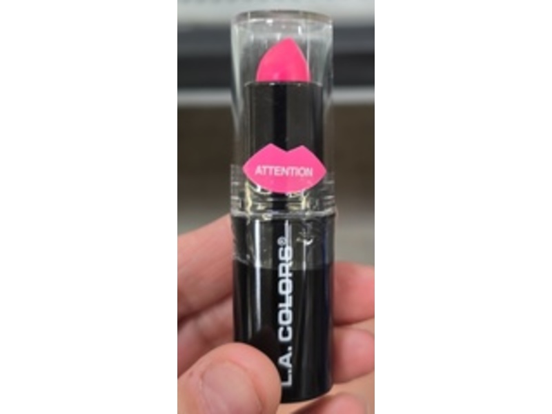 L.A. Colors Lipstick, Clip C858 Attention, 0.13 oz/3.8 g