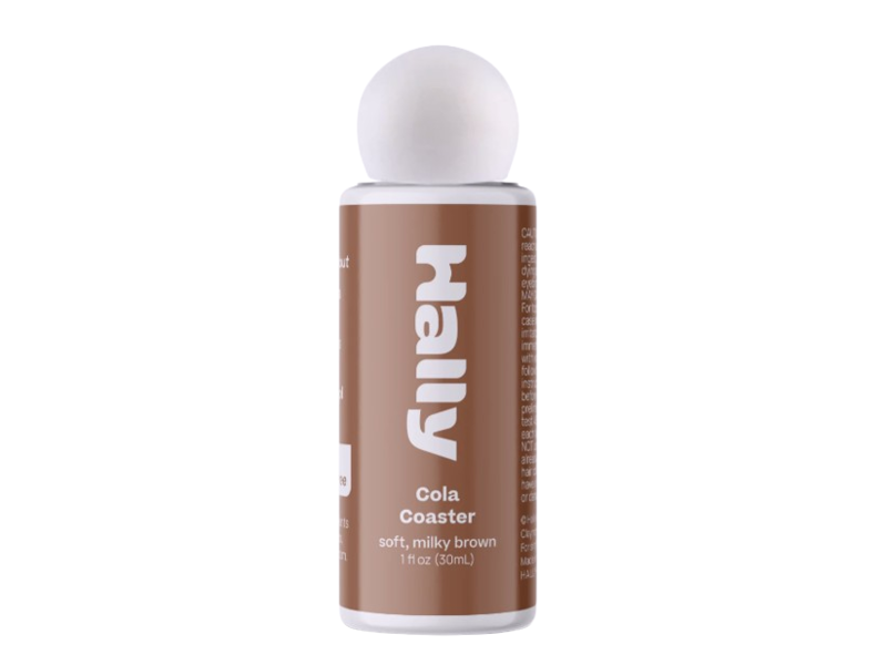 Hally Hair Color Cloud Demi-Permanent Hair Color, Cola Coaster, 1 fl oz/30 mL
