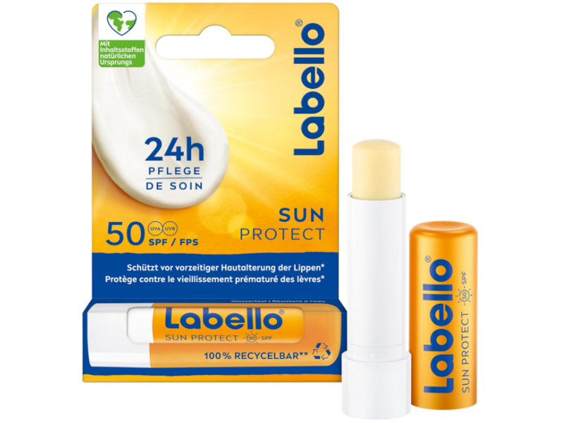 Labello Sun Protect Lip Balm, SPF 50, 4.8 g