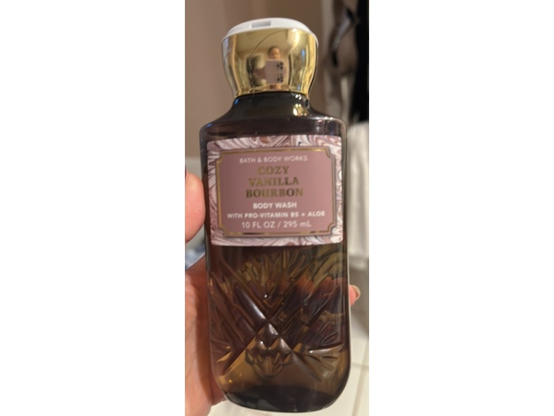 Bath & Body Works Body Wash, Cozy Vanilla Bourbon, 10 fl oz/295 mL