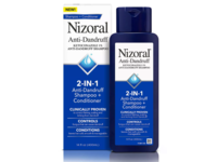 Nizoral 2-in-1 Anti-Dandruff Shampoo + Conditioner, Ketoconazole 1%, 14 fl oz/400 mL - thumbnail 1