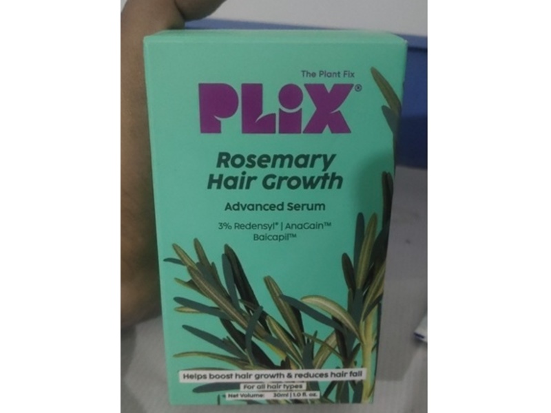Plix Rosemary Hair Growth Advanced Serum, 1 fl oz/30 mL