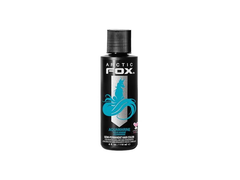 Arctic Fox Semi-Permanent Hair Color, Aquamarine, 4 fl oz/118 mL