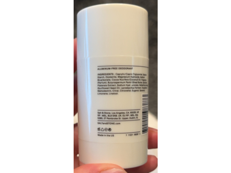 Salt & Stone Deodorant, Neroli & Basil, 1 oz/28 g