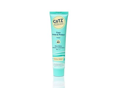 CoTZ Face Prime & Protect Mineral Sunscreen, SPF 40, Tinted, 1.5 oz/42.5 g