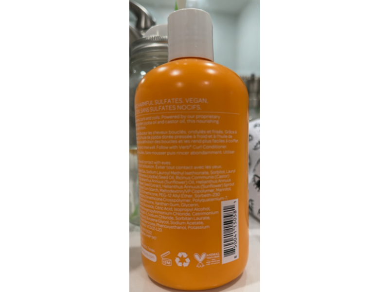 VERB Curl Shampoo, 12 fl oz