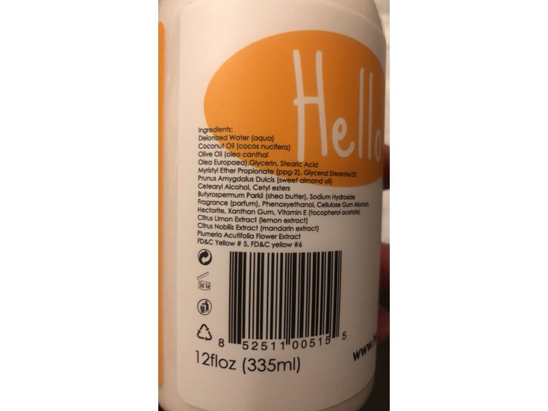 Harvey Prince Hello Body Lotion, 12 fl oz/335 mL