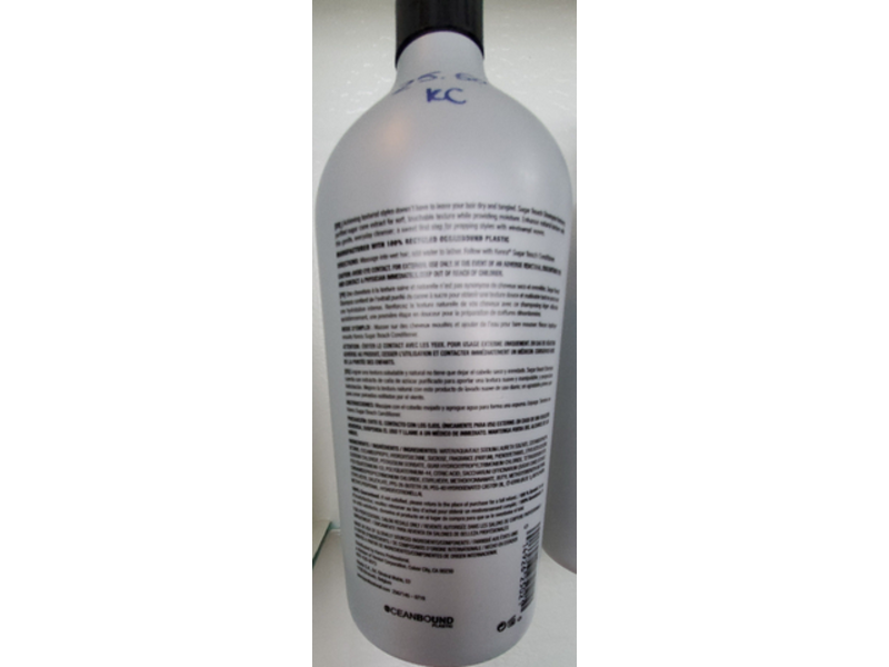 Kenra Professional Sweet Soft Texturizing Shampoo, Sugar Beach, 33.8 fl oz/1 L