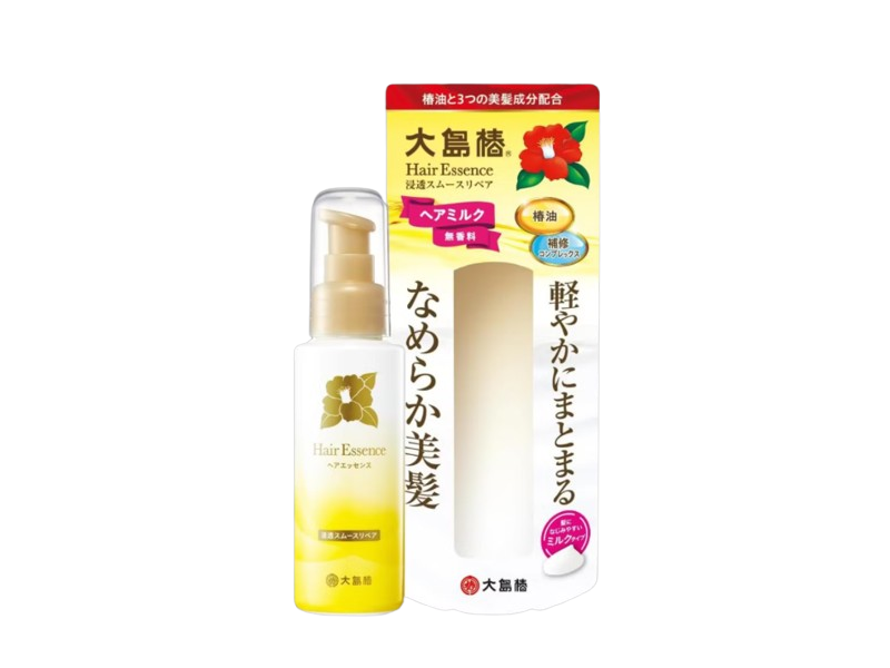 Oshima Tsubaki Hair Essence, Camellia, 3.4 fl oz/100 mL