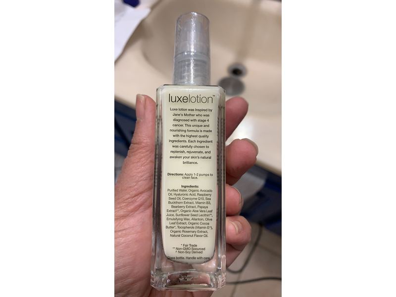 LUXE LOTION 2 oz -Luxe Beauty- Hyaluronic Acid Luxurious Moisturizer