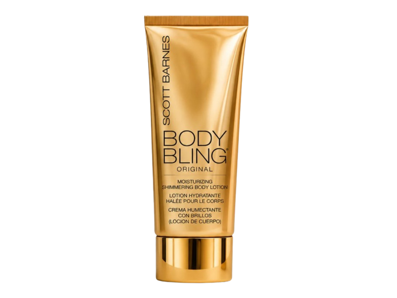 Scott Barnes Body Bling Moisturizing Shimmering Body Lotion, Original Bronze