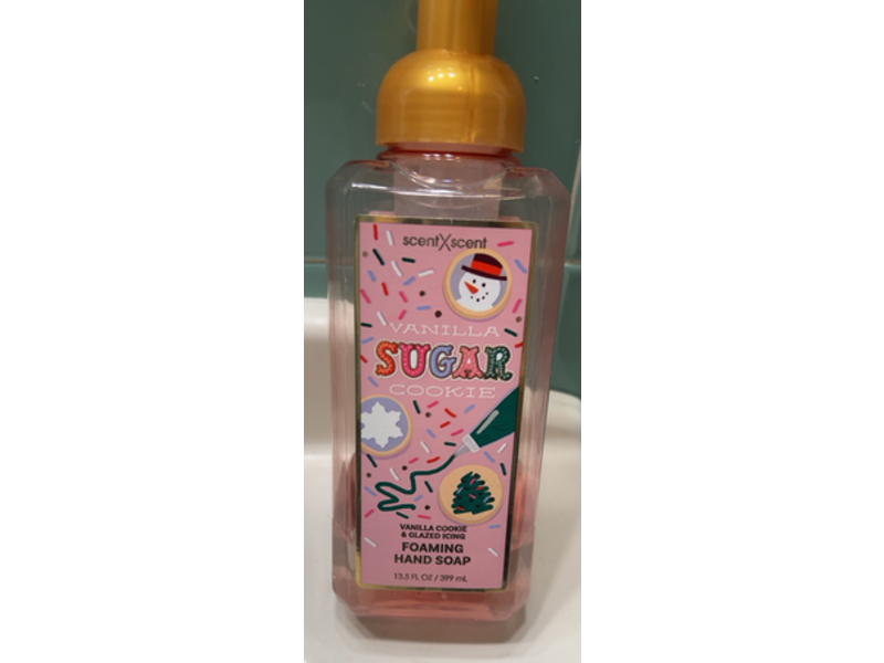 Scent X Scent Foaming Hand Soap, Vanilla Sugar Cookie, 13.5 fl oz/399 mL