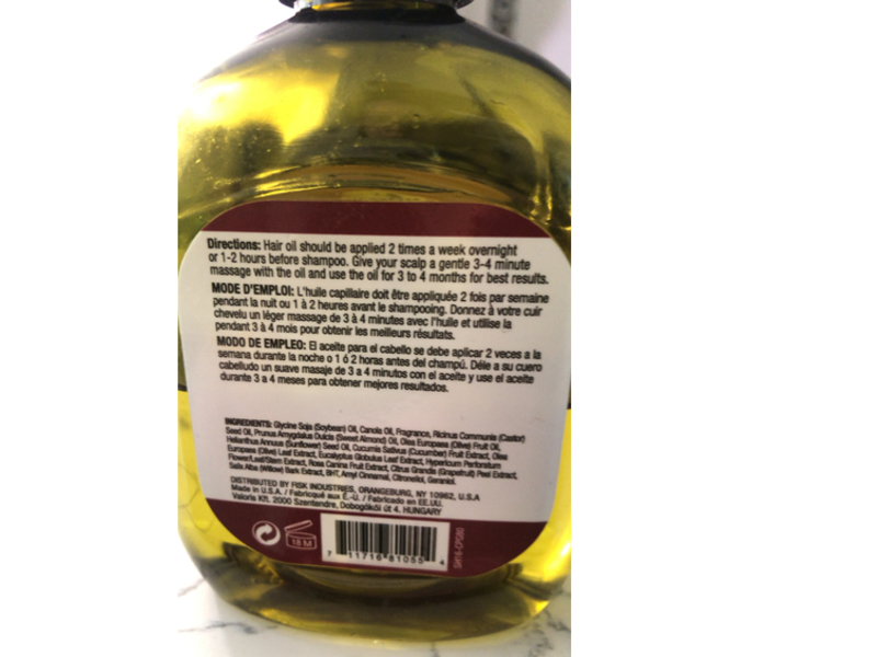 Difeel Premium Hair Castor Oil, 7.78 fl oz/230 mL