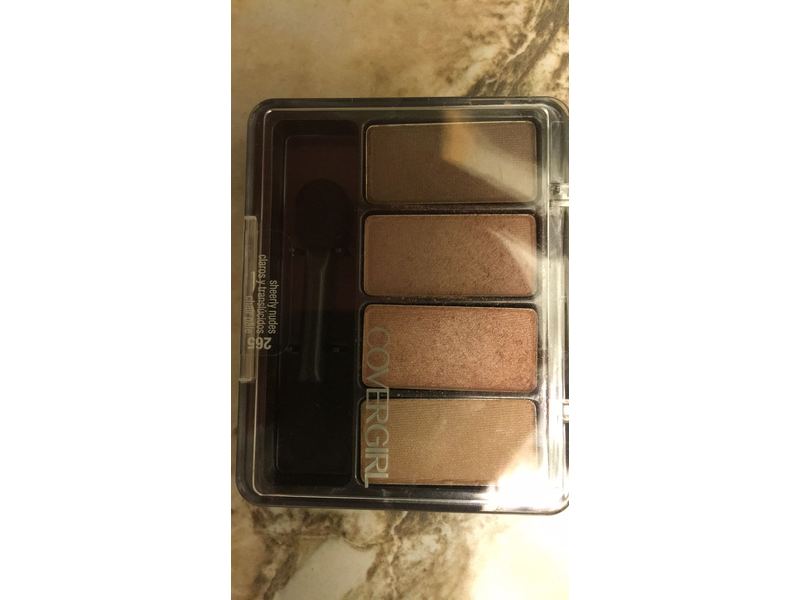 CoverGirl Eye Enhancers 4 Kit Shadows, Sheer Nudes, 1.9 oz/5.5 g