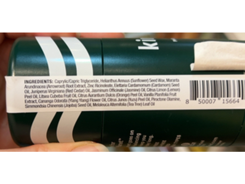 Kinfield Baseline PH-Balancing Deodorant, 2.8 oz/80 g