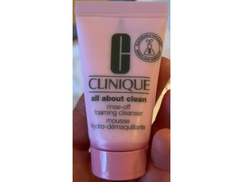 Clinique Rinse-Off Foaming Cleanser, 1 oz/30 mL