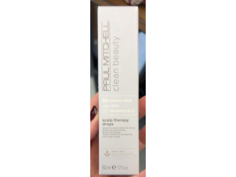Paul Mitchell Clean Beauty Scalp Therapy Drops, 1.7 fl oz/50 mL
