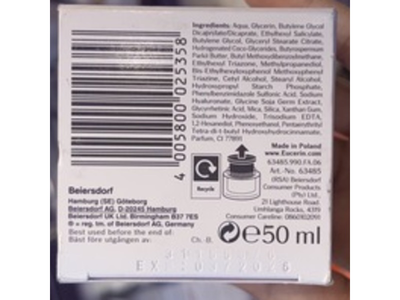 Eucerin Hyaluron-Filler 3x Effect Day Cream, SPF 15, 50 mL