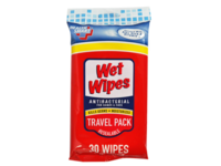 Health Smart Anitbacterial Wet Wipes, 30 Count - Image 2