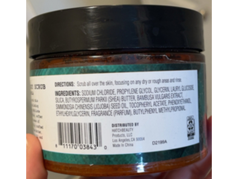 Five Deep Breaths Whipped Body Scrub, Relaxing Formula Eucalyptus & Tea Tree, 10 oz/283.5 g