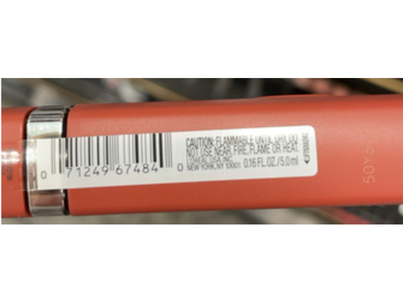 L'Oreal Paris Infallible Matte Resistance Liquid Lipstick, 115 Snooze Your Alarm, 0.16 fl oz/5.0 mL