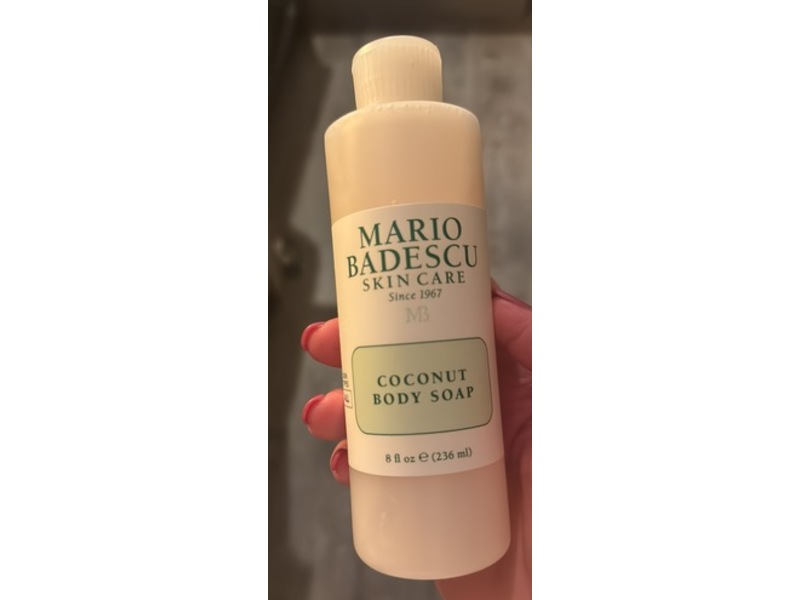 Mario Badescu Skin Care Body Soap, Coconut, 8 fl oz/236 mL