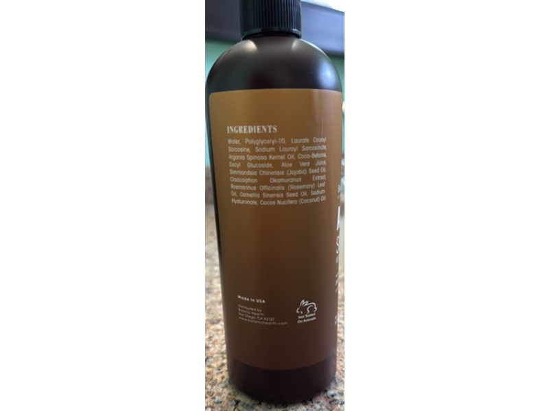 Botanic Hearth Shampoo, Argan Oil, 16 fl oz/473 mL